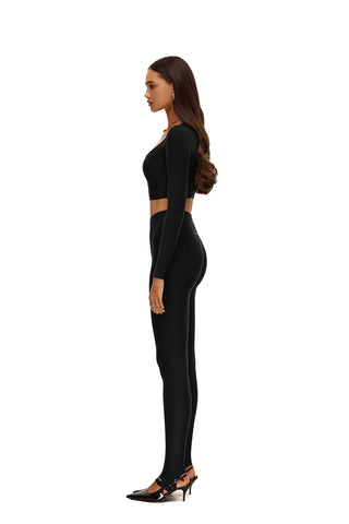 FLUX NOIR STIRRUP TIGHTS