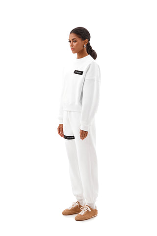 OVERSIZE OFF-WHITE CASUAL JOGGERS