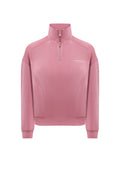 CALME DUSTY ROSE HALF-ZIP