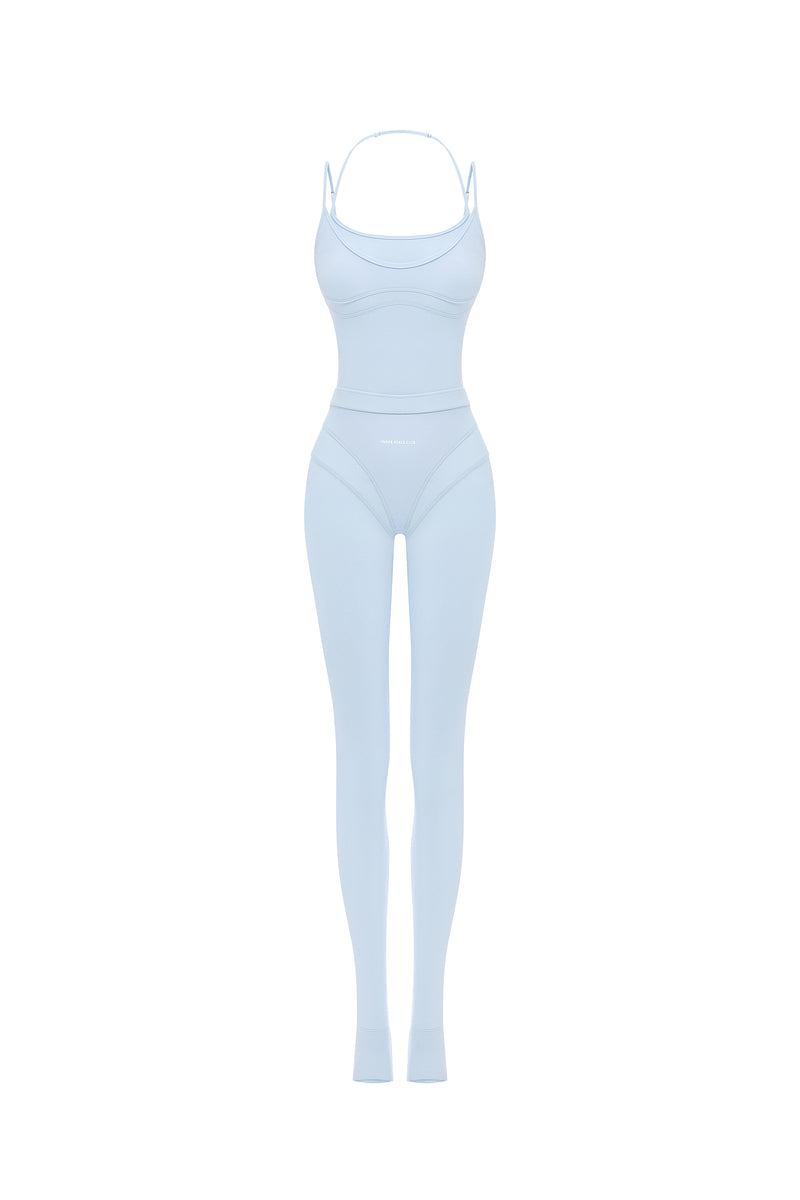 FLUX BLUE CAMI CATSUIT