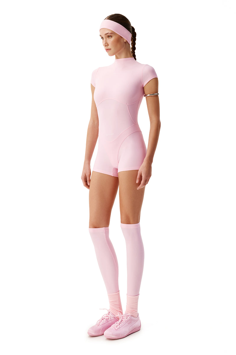 FLUX PINK MINI CATSUIT
