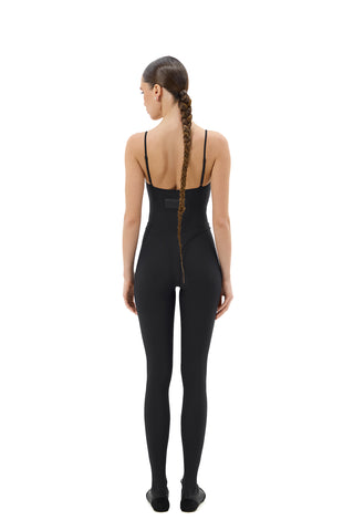 BASIC COMPRESSION FOOTED CATSUIT