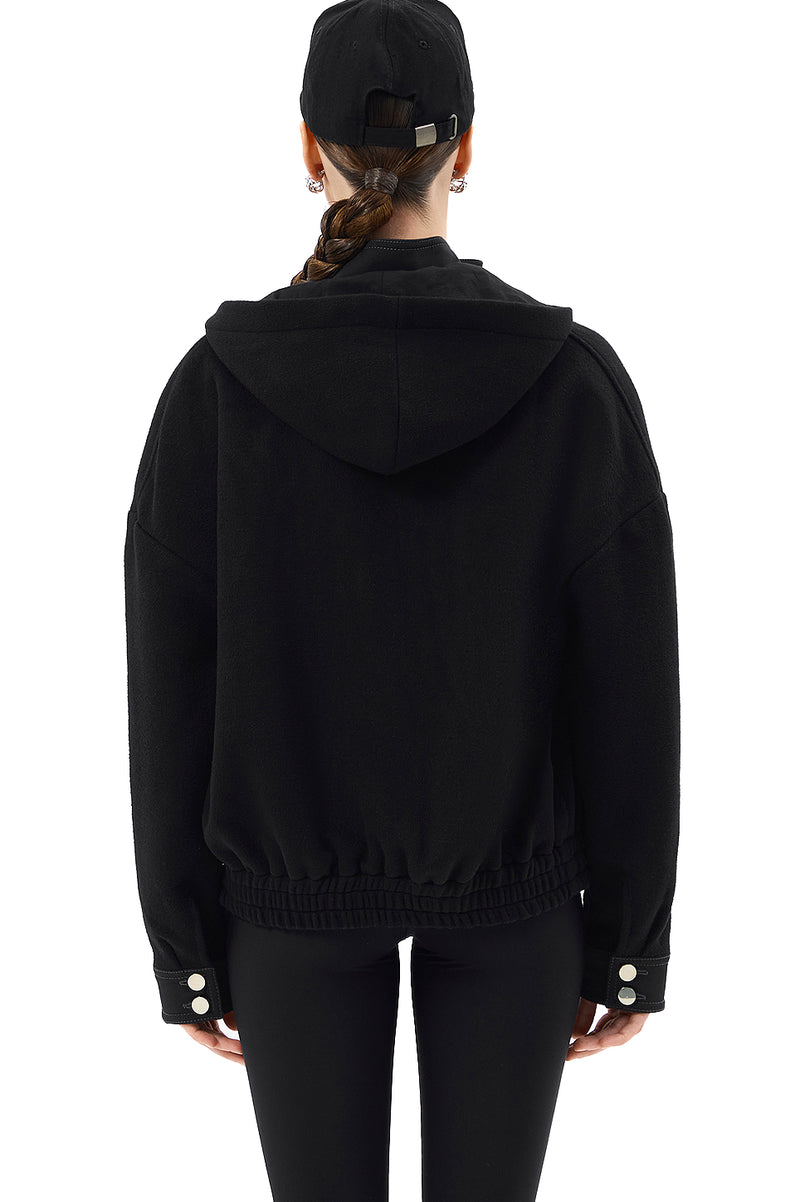 NUAGE DU SOIR WOOL BOMBER
