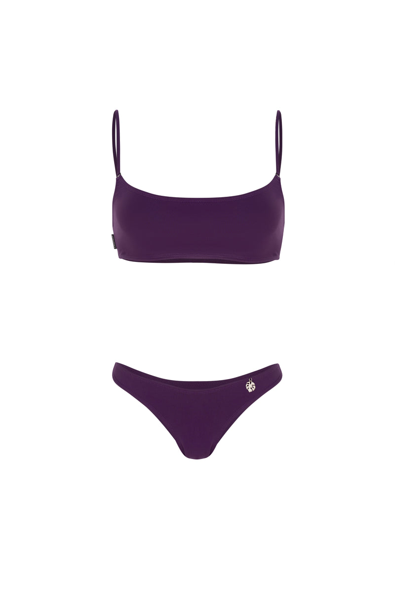 PURPLE BIKINI SET