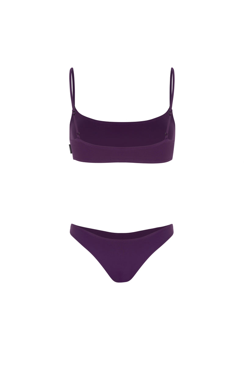 PURPLE BIKINI SET