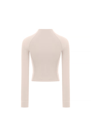 FLUX FULL-ZIP BEIGE LONGSLEEVE