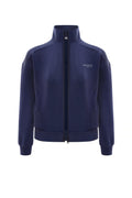 CALME NAVY BLUE FULL-ZIP SWEATSHIRT