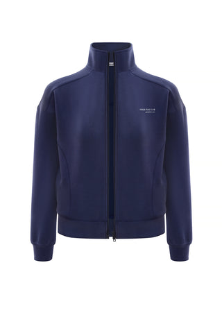 CALME NAVY BLUE FULL-ZIP