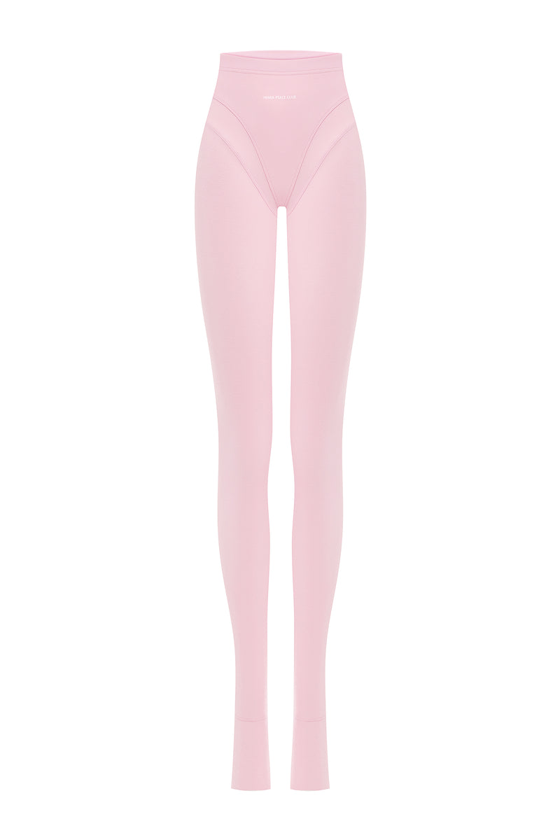 FLUX PINK STIRRUP TIGHTS