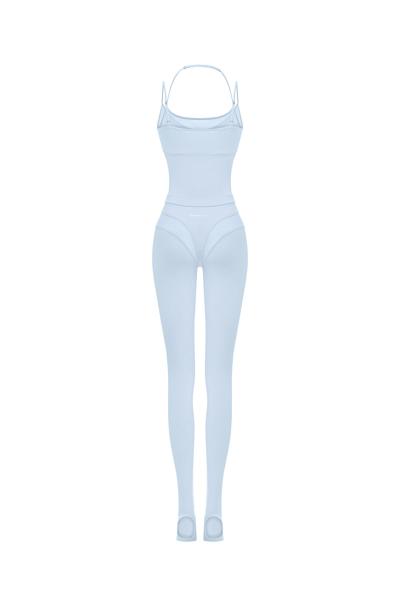 FLUX BLUE CAMI CATSUIT