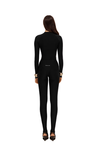 FLUX FULL-ZIP NOIR LONGSLEEVE