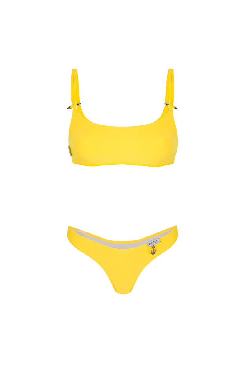 YELLOW BIKINI SET