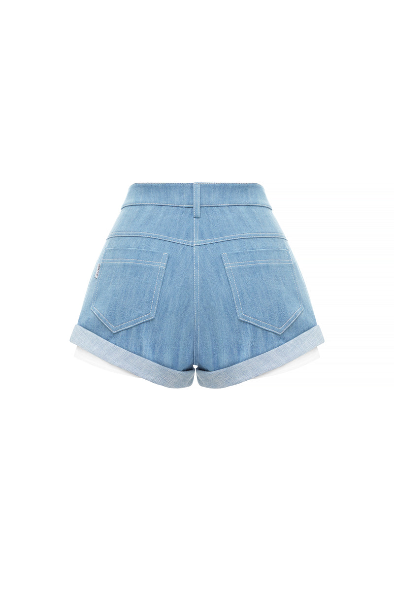 B| BLUE SHORTS