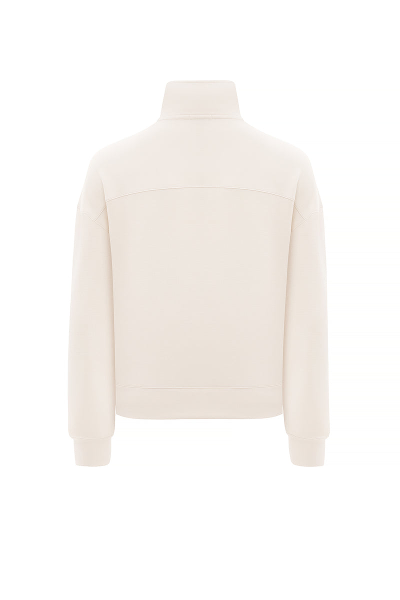 CALME CREAMY HALF-ZIP