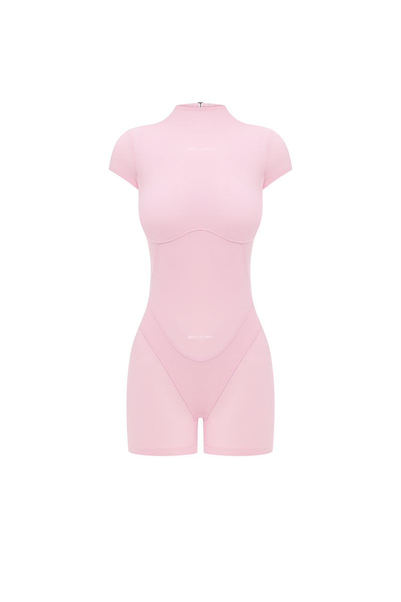 FLUX PINK MINI CATSUIT