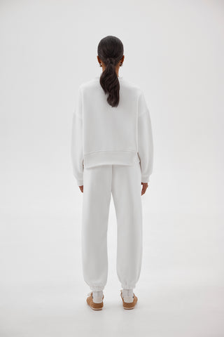 OVERSIZE OFF-WHITE CASUAL JOGGERS