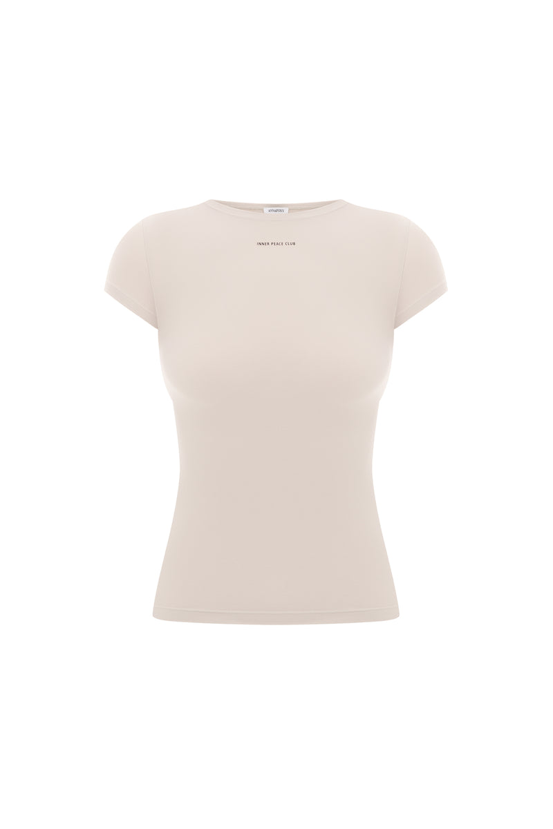 FLUX BEIGE T-SHIRT