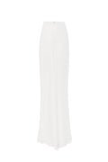 AMELIA MAXI SILK SKIRT BLANC