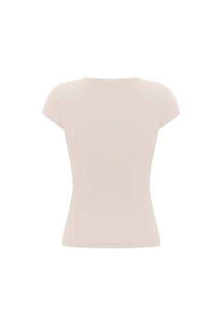 FLUX BEIGE T-SHIRT