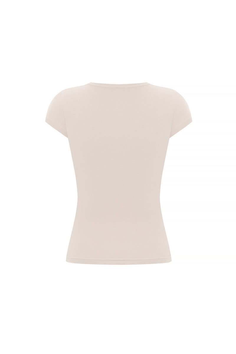 FLUX BEIGE T-SHIRT