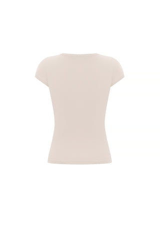 FLUX BEIGE T-SHIRT