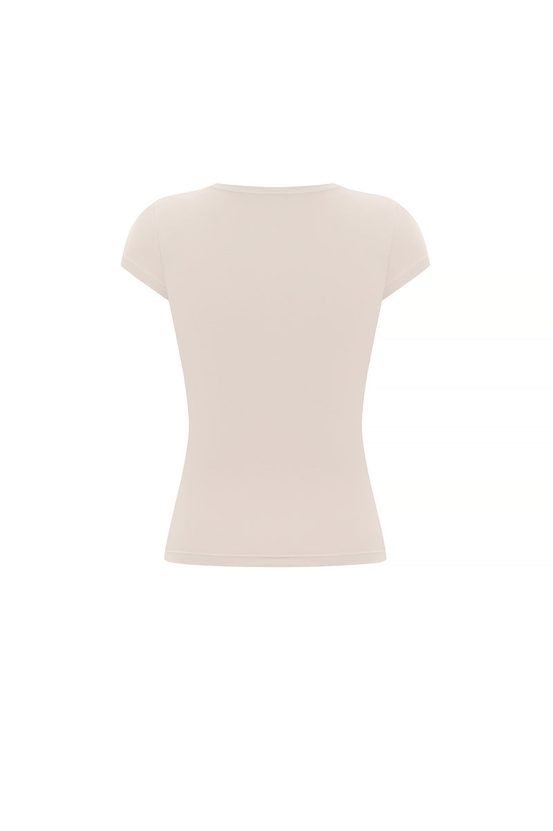 FLUX BEIGE T-SHIRT