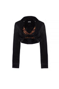 AMELIA CROPPED 2 IN 1 SILK SHIRT #02