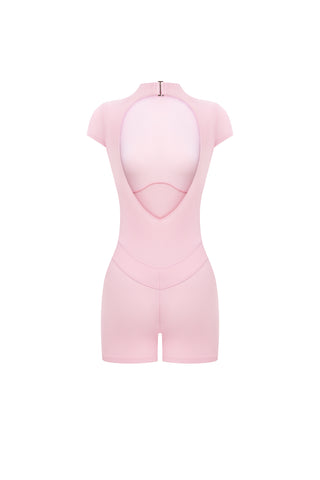 FLUX PINK MINI CATSUIT