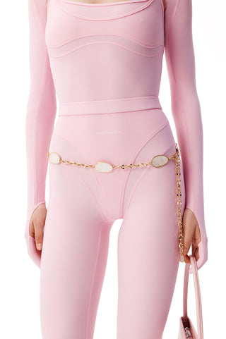 FLUX PINK CAMI CATSUIT