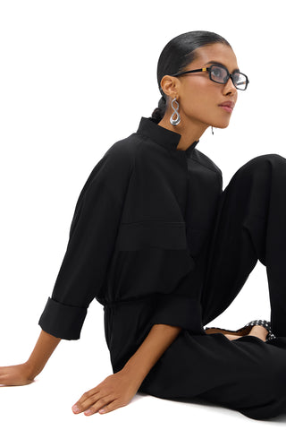 AIRE GRIS NOIR JUMPSUIT