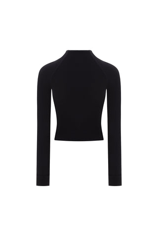 FLUX FULL-ZIP NOIR LONGSLEEVE