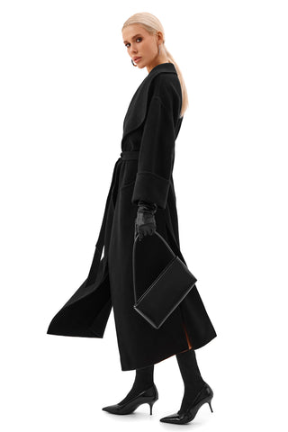NOIR CLASSIQUE WOOL COAT
