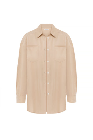 OVERSIZE BEIGE SHIRT