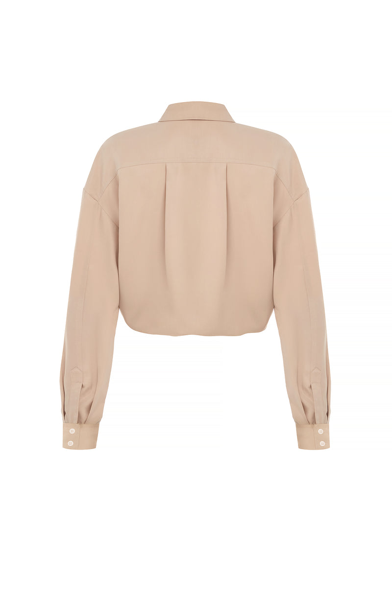 OVERSIZE BEIGE SHIRT