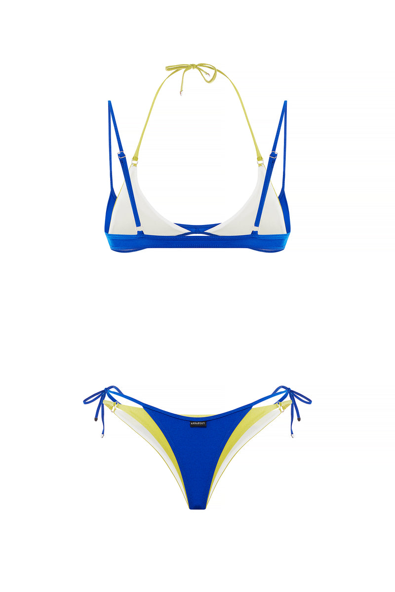 DOUBLE LAYER SET PISTACHIO | BLUE