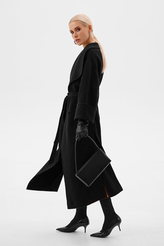 NOIR CLASSIQUE WOOL COAT