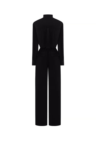 AIRE GRIS NOIR JUMPSUIT
