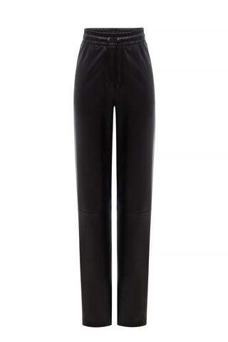 OVERSIZE VEGAN LEATHER JOGGERS