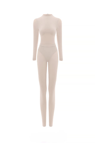 FLUX BEIGE CATSUIT