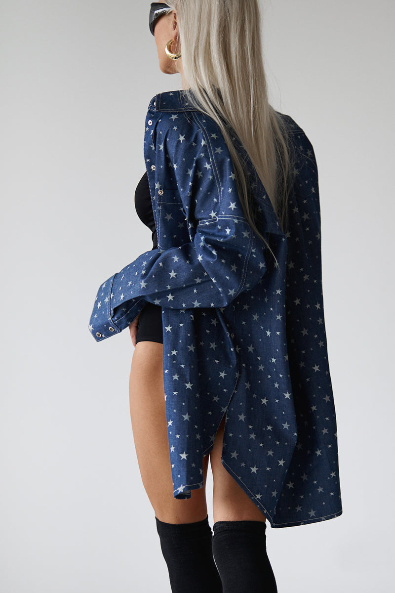 OVERSIZE DENIM SHIRT