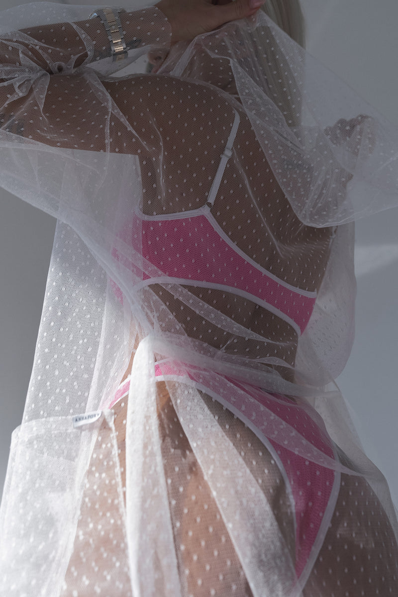 MALDIVES WHITE CARDIGAN