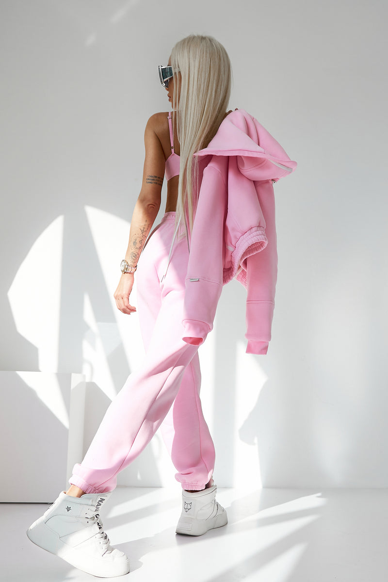 CASUAL PINK JOGGERS