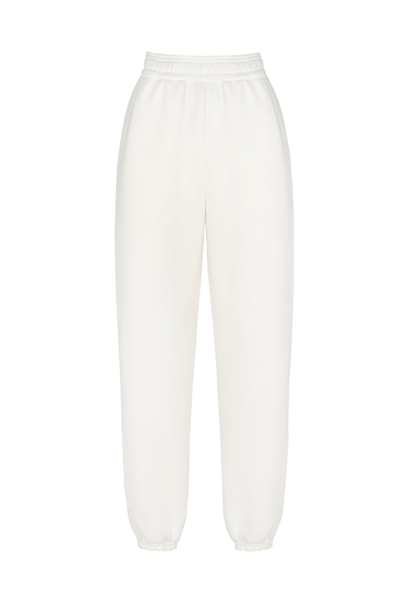CASUAL OFF-WHITE JOGGERS