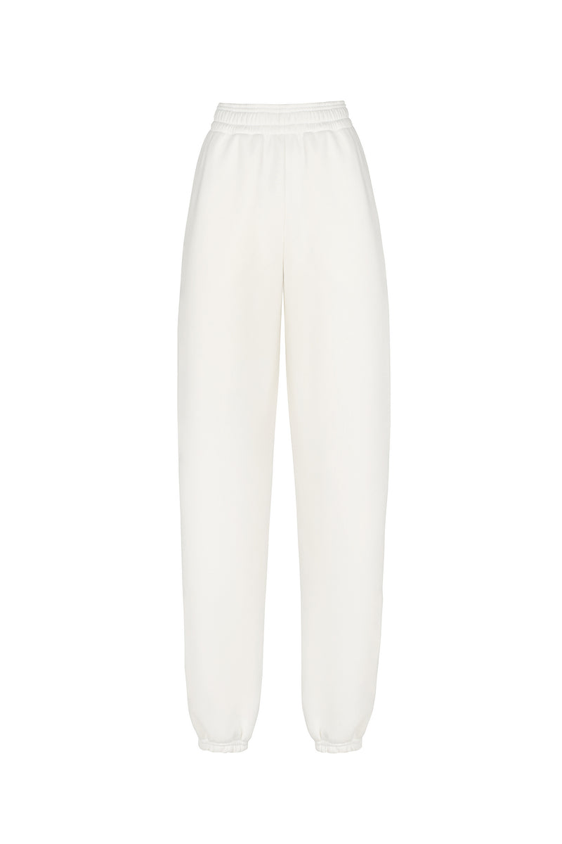CASUAL OFF-WHITE JOGGERS