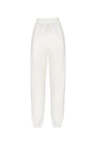 CASUAL OFF-WHITE JOGGERS