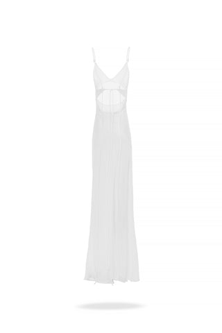 PEARL WHITE MAXI DRESS #02