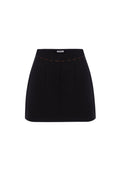 BLACK GELSO SHORTS-SKIRT