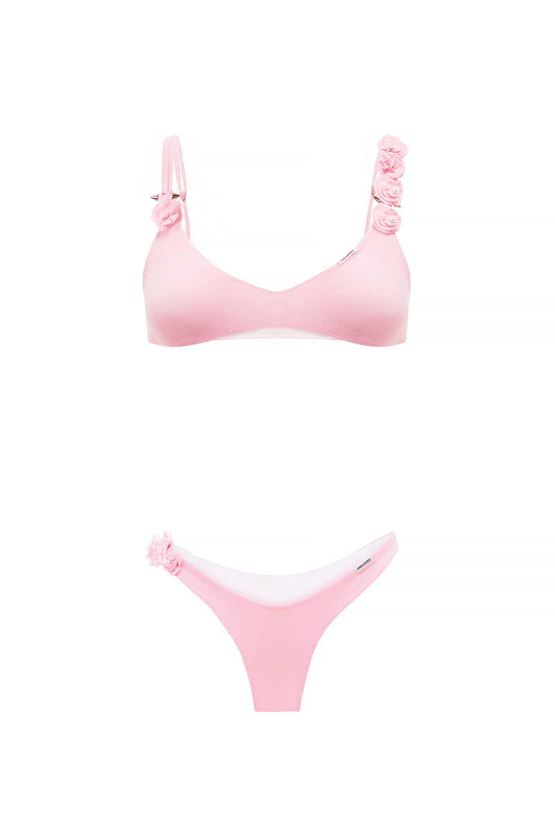 FLEUR ROSE MAXI BIKINI SET