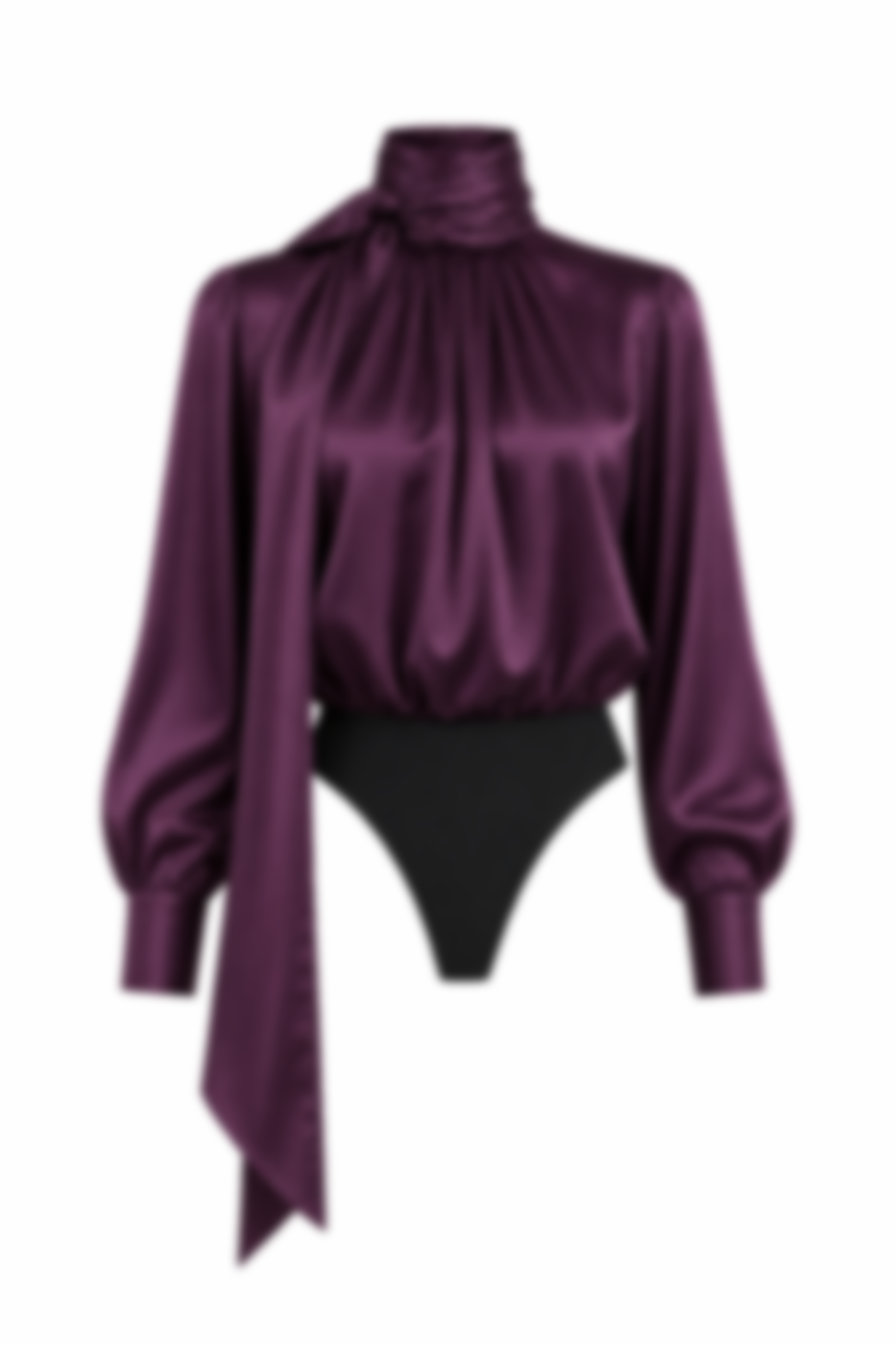 Plum bodysuit