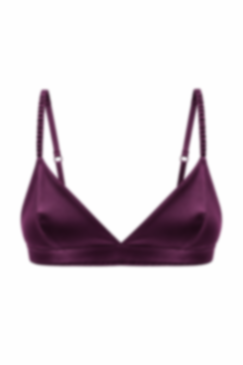 Plum silk top